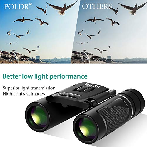 4 POLDR+8x21+Lightweight+Binoculars+Sightseeing+Mini