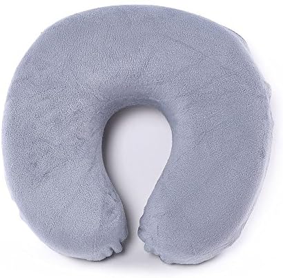 Travel Pillows Travel Neck Pillow Memory Foam Soft Large U Shaped Car Head Rest Support Pillow neck pillow pillows for travel inflatable memory foam car cover Gray