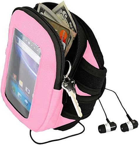 Champion Wireless Products Touchscreen Armband Case for Devices Upto 5.4 Inches - Retail Packaging - Pink