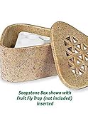 Soapstone Fruit Fly Trap Holder