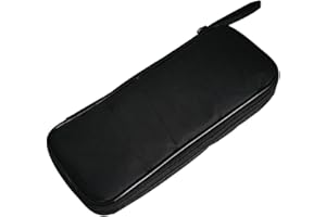 Multimeter Storage Case with Mesh Pocket Shockproof with Zipper Digital Multimeter Travel Storage Carrying Case