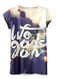 KaiTingu Women's Short Sleeve Letter Graphic Print Vintage T Shirt