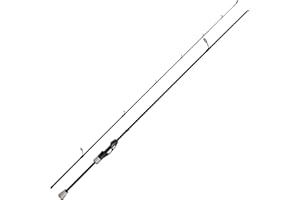 HANDING Pioneer Ultralight Fishing Rod 2-Piece Trout Rod with Fast Action Ultralight/Light Power Thickened Guide Rings for Trout Crappie Panfish
