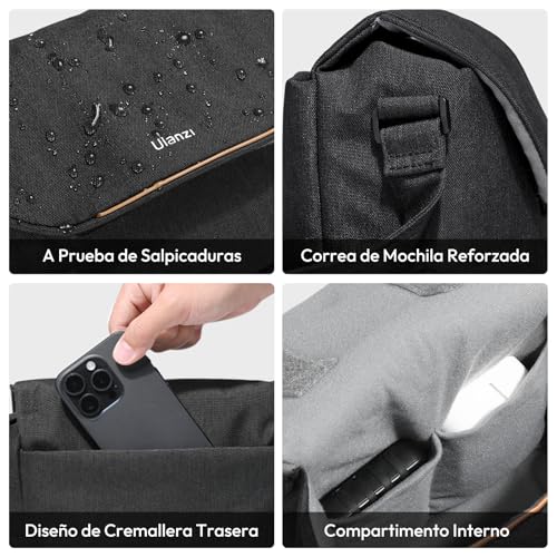 Ulanzi Camera Bag, Slr/Dslr Case Professional, Crossbody Photography Small Bag Fashion, Shoulder For Women And Men Compatible Sony Canon Nikon Mirrorless Waterproof Lightweight