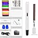 Merlion 3D Pen for Kids,Toys for Kids 3D Pen with 1.75mm PLA Filament Pack of 12, Each Color 10 Feet, 3D Printing Pen with OLED Screen is for Kids,Artist, Adults Upgraded