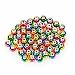ANGLER DREAM Fly Tying Beads 100 PC/LOT Tungsten Beads Nymph Head Ball Fly Tying Materials 4 Colors