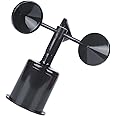 CIMAXIC Shell Indicator Wind Direction Indicator Wind Indicator Shell Wind Vane Sensor Supplies Transmitter Wind Direction Anemometer Protector abs, 16.50X12.00X12.00CM, Black