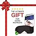3D Contoured Sleep Mask Eye Mask for Sleeping with Earplugs
