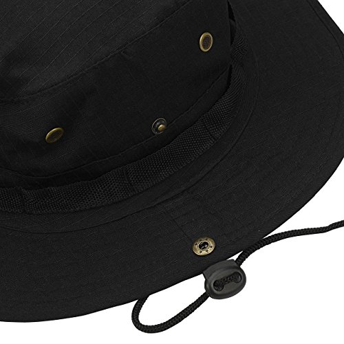 CHIC DIARY Safari Hut Damen Herren Fischerhut Sonnenhut UV Schutz Wanderhut Faltbar Hut Sonnenschutz Sommerhut für… – Bild 5