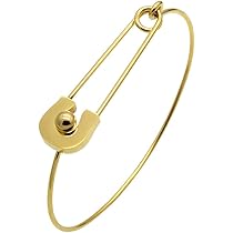 EFFECTEN/エフェクテン safety pin motif bangle H76553307b0ae496bbe653b09bbcd4