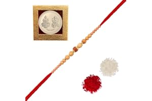 Amba Handicraft Rakhi/Rakhi for brother/Rakhi Set/rakhi for brother and Bhabhi/Rakhi card/Rakhdi/Send rakhi to USA/Rakhi for Brother with Gift Set/Rakhee