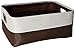 Winifred and Lily Paws, Beige/Brown Pet Storage Bins, Medium, PS108