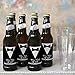 Suit Up - Will You Be My Groomsman Decorations for Men - 6 Beer Bottle Label Stickers and 1 Carrier