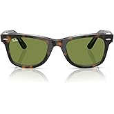 Ray-Ban unisex-adult Rb2140f Original Wayfarer Low Bridge Fit Square Sunglasses