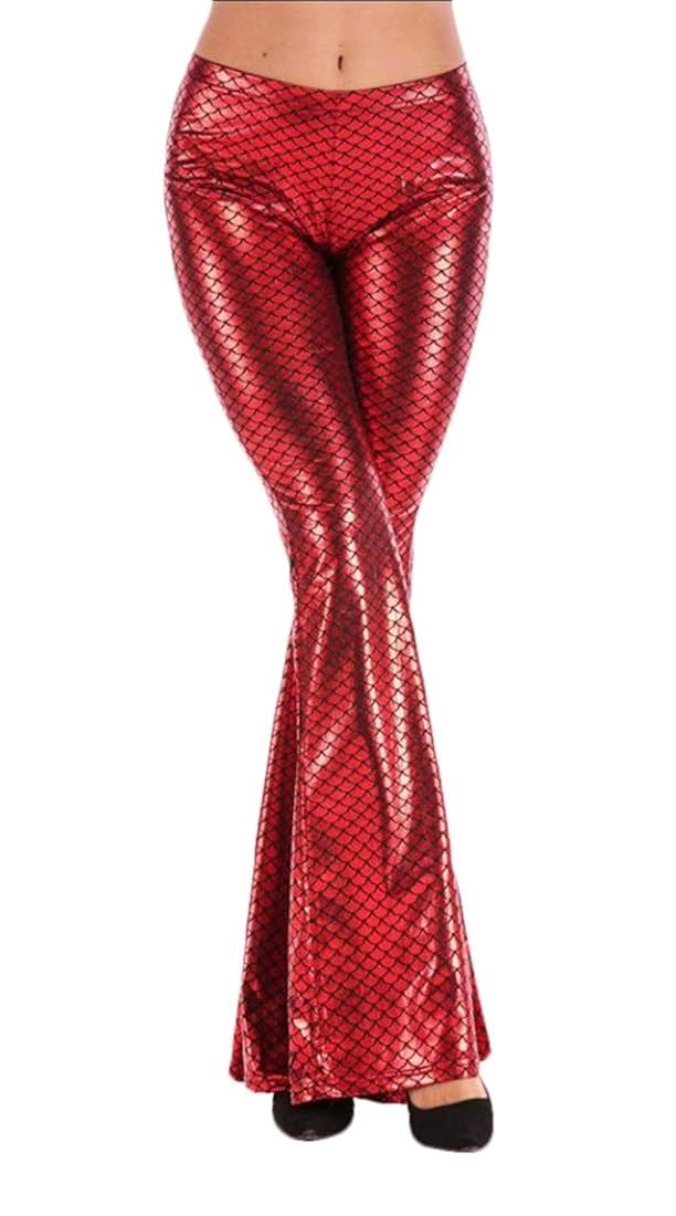 red sequin bell bottoms