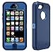 OtterBox Defender Series Case for iPhone 5 ( Not for iPhone 5C or 5S)(Discontinued by Manufacturer) - Blue/Navy