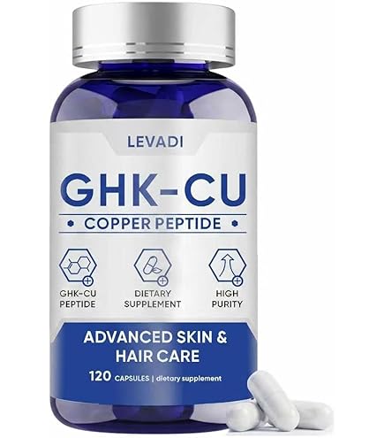 is ghk cu good for you Amazon.com: GHK-Cu Copper Peptide Supplement, 120mcg Vegan & Gluten-Free Delayed-Release Supplement Capsules for Skin & Hair