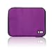 Damai Universal Cable Organizer Electronics Accessories Case USB Drive Shuttle/Healthcare & Grooming Kit (Purple)
