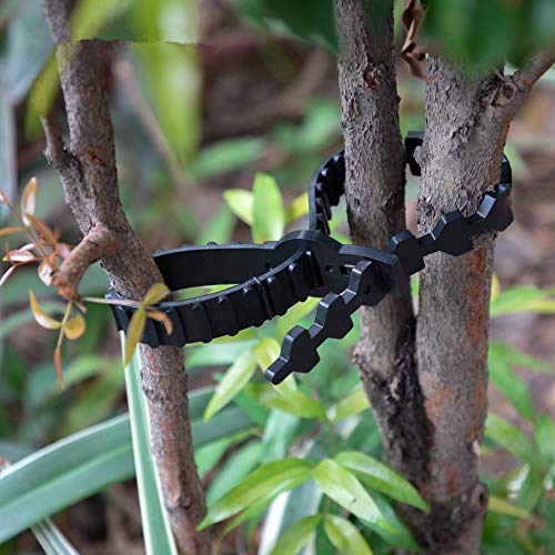 senover Adjustable Tree Stake Supports New Tree Straps Duty Tree Ties Tree Stakes Supports Tree Plant Cable Ties 5 Pieces - Thumbnail 4