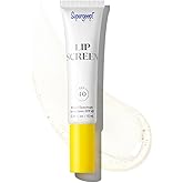 Supergoop! Lipscreen Shine SPF 40, 0.34 fl oz - Water-Resistant Clear Lip Gloss - Broad Spectrum SPF Lip Balm with Grape Seed Extract, Sunflower Seed Oil & Kelp Extract - Non-Sticky Formula