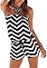 Hibluco Women's Sexy Off Shoulder Rompers Sleeveless Short Jumpsuits with Pockets