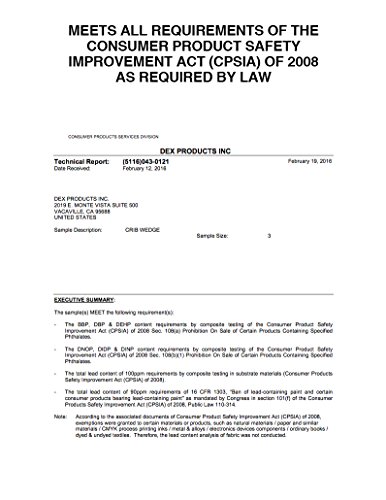 6 DexBaby+Universal+Wedge+Sleep+Mattress