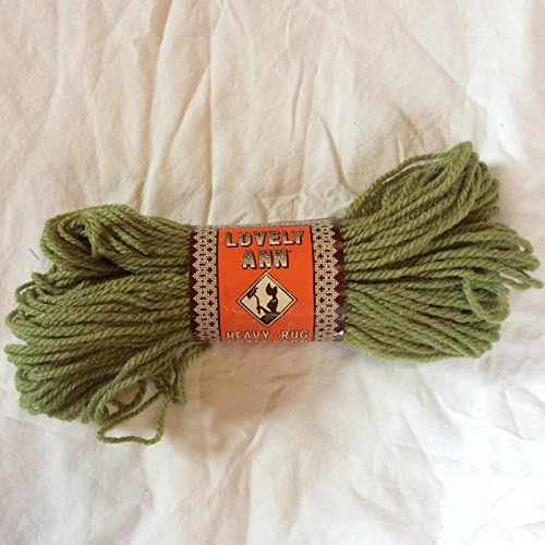 Lovely Ann Avocado (Green) Heavy Rug Craft Yarn
