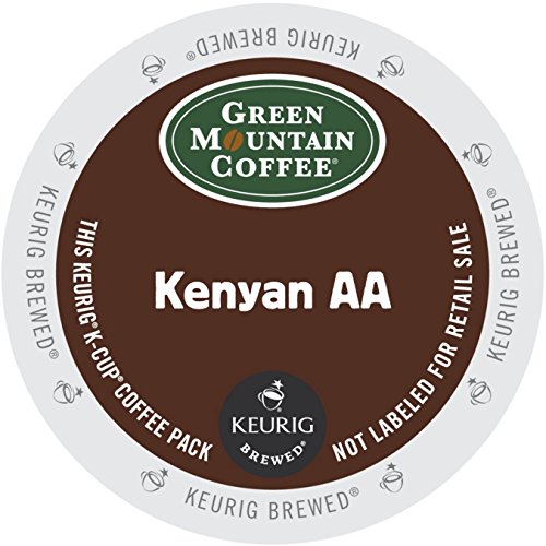 Green Mountain Kenya (formerly known as Kenyan AA), Single Serve Coffee K-Cups, 48-Count For Brewers