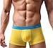 Astarin Mens Modal Colorful Underwear Soft Boxer Briefs (Medium, Yellow Red Blue)