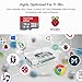 ABOX Raspberry Pi 3 B+ Complete Starter Kit with Model B Plus Motherboard 16GB Micro SD Card Noobs, 5V 3A On/Off Power Supply, Premium Clear Case, HDMI Cable,SD Card Reader with USB A&USB C,Heatsink
