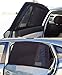 OxGord Back Window Car Sun Shade for Baby (Pack of 2) Universal Fit Air Mesh Screen Sunshade Cover fits Most Cars & SUVs