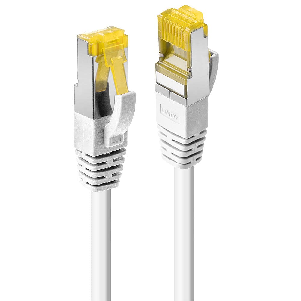 LINDY 47326 Network Ethernet COPPER Cable Cat. 7 S/FTP LSOH 600MHz 5 m White