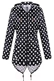 Meaneor Women's RAIN MAC RAINCOAT FISHTAIL KAGOOL PARKA FESTIVAL JACKET COAT