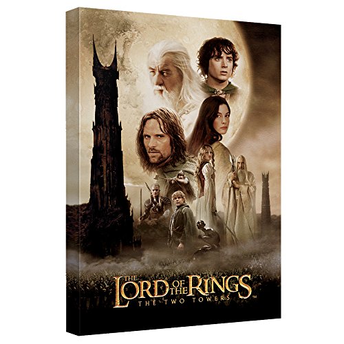 Lord Of The Rings Two Towers Officially Licensed Canvas Wall Art