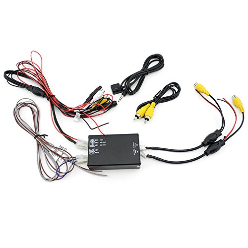 iNewcow Car Multiple Cameras Switch Control Box 2 Way Channel For Front/Rear/Right/Left View Parking Camera System Video Control To LCD/DVD/DVR...