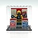 4 Lot Pack Clear Plastic Original Building Blocks Minifigures Display Case for Lego, Brick Loot & Other Brands