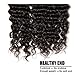 Jolia Hair 10A Brazilian Deep Wave Bundles 14 16 18 inch Loose Curl Human Hair Weave 100% Unprocessed Virgin Deep Curly Hair Weft Natural Color