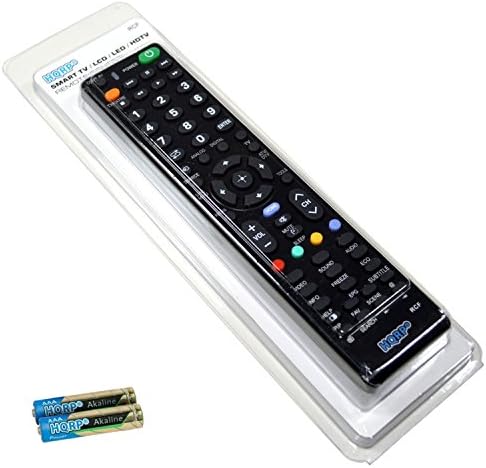 HQRP Remote Control Compatible with Sony RM-YD025 KDL-23S2000 KDL-23S2010 KDL-26M3000 KDL-26M4000 KDL-26M4000R LCD LED HD TV Smart 1080p 3D Ultra 4K
