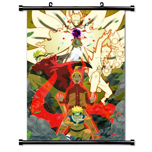 Buy Naruto Anime/ Manga Fabric Wall Scroll (16" x 22") Inches Online at
