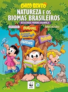 Livro Chico Bento - Natureza e os Biomas Brasileiro (Ecologia Verde-Amarela)