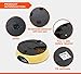 Automatic Pet Feeder PYRUS Pet Feeder Separate Compartments Food Trays Secure Locked Programmed Feeder for Pets (Yellow)
