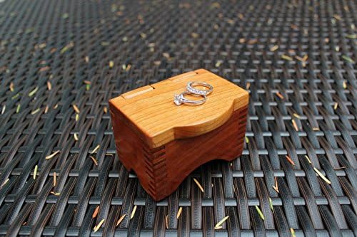 Salty Earth Woods Wedding Ring Bearer Box