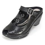 White Mountain 'MISO' Women's Leather Mule