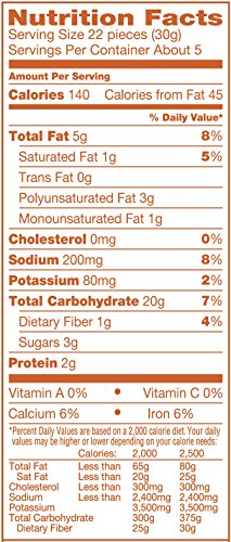 Good Thins: The Chickpea One - Garlic & Herb Crackers, 5.75 Ounce - Thumbnail 3