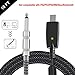 OTraki USB Guitar Cable 1/4 inch TS to USB 2.0 Interface Male 10ft Electric Bass Instrument Cord 6.35mm Studio Audio Connect Cables for Music Recording Editing - Not Compatible Any Games