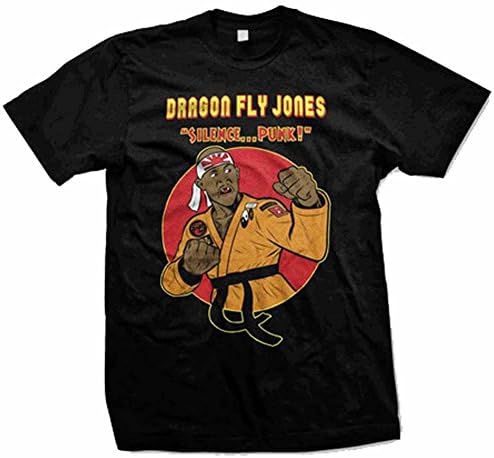BlackActionTees The Best of Ol' Marty Mar, Volume 1-Dragon Fly Jones T-Shirt Men Black 3X-Large