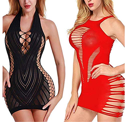 Intimo-Donna-Sexy-Babydoll-Lingerie-Scavano-Fuori-fishset-Erotico-Prospettiva-Maschera-Pigiama-Reggiseno-per-Luna-di-Miele-Matrimoni-Feste-in-Intimo-Club-Festa-Anniversari