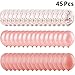 Boolavard Blush Pink Balloons & Rose Gold Balloons & Confetti Latex Party Balloons – Pack of 45, 12 Inch, Decoration Supplies for Wedding, Graduation, Birthday Party, Hawaii (Rose Gold，Blush，Confetti)