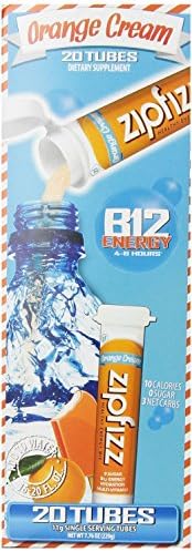 Zipfizz Healthy Energy Drink Mix, Orange Cream (Orange Cream, 60-count) Zipfizz-n6