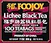 Foojoy Lichee Black Tea 100 Tea Bags - 7 Oz